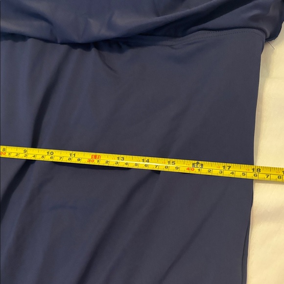 Land’s End Navy Square Neck Halter Swim Dress Swimsuit SZ 2X plus size vacay NWT - Picture 13 of 13